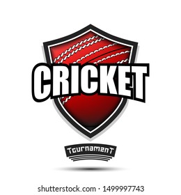 Cricket Logo Design Template Cricket Emblem Stock Vector (Royalty Free ...