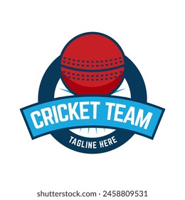 Cricket Logo or football club sign Badge.