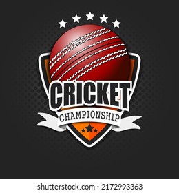 Cricket Logo Template Design Fcricket Logo Stock Vector (Royalty Free ...