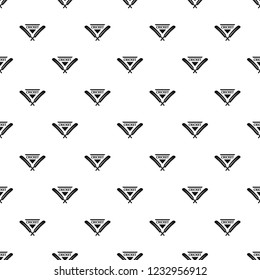 Cricket pattern seamless vector repeat geometric for any web design