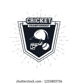 cricket player badge