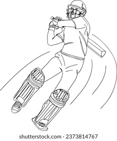 Cricket Player Pull and Hook Shot World Cup Sketch Drawing, "Illustration of a Cricket Player with Bat and Uniform"
"Cricket Tournament Logo Design: Vector Icon Symbol"