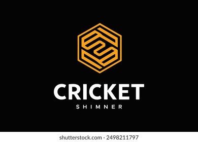 cricket shimner bat ball mlogo