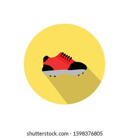 Cricket Simple Shoe Illustration Cilp Art Stock Vector (Royalty Free ...