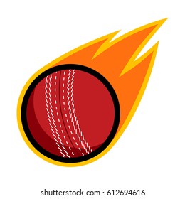 Cricket sport comet fire tail flying throw