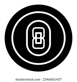 cricket sport field icon vector illustration design