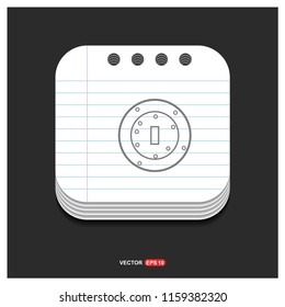 Cricket Stadium Icon - Free vector icon
