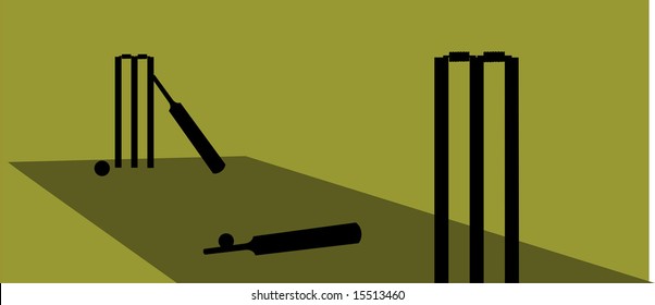  cricket stumps	