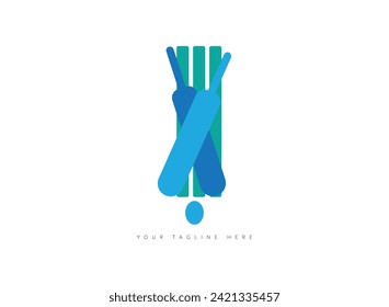 Cricket team emblem and design elements. championship logo design.