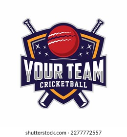 Cricket Team Logo Template Design