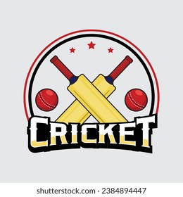cricket team logo vector free download