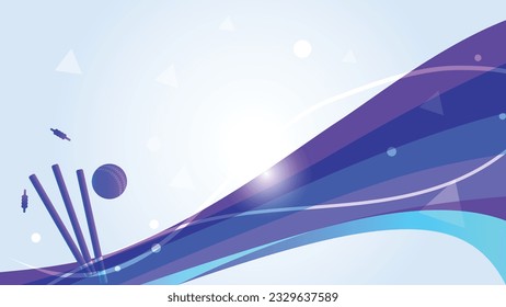 cricket vector abstract background with splashes