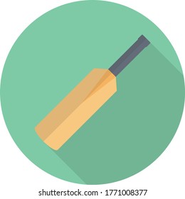 cricket vector flat color icon