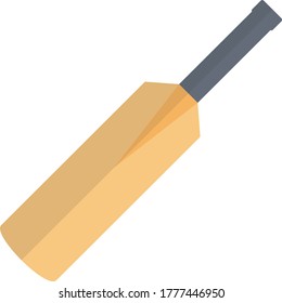 cricket vector flat color icon