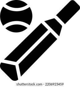 cricket   Vector illustration on a transparent background. Premium quality symmbols. Glyphs vector icons for concept and graphic design.