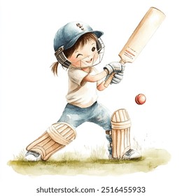 cricket aquarela clipart ilustração isolada