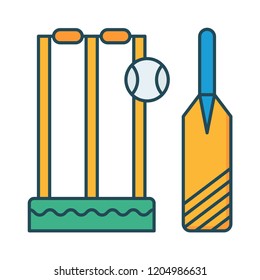 cricket   wicket   bat 