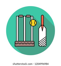 cricket   wicket   bat 