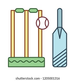 cricket   wicket   bat 