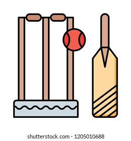 cricket   wicket   bat 