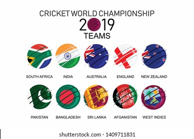 
Cricket world championship 2019 - Teams