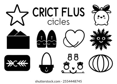 Cricut Cut File Line Art Fun Crafts