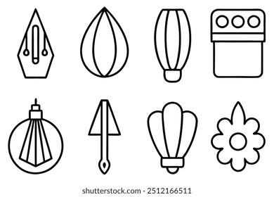 Cricut Line Art Designs para Projetos Criativos