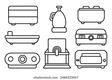 Ilustración del arte de la silueta de Cricut para los entusiastas de los proyectos de artesanía de bricolaje