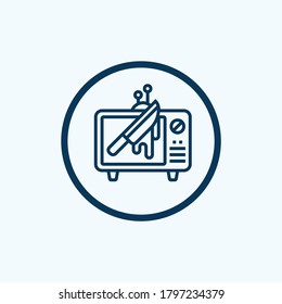 crime icon isolated on white background from police collection. crime icon trendy and modern crime symbol for logo, web, app