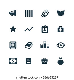 crime Icons Vector set
