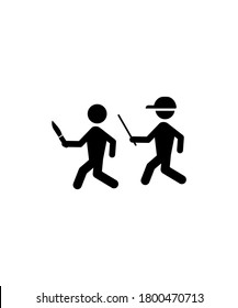 crime icon,vector best flat icon.