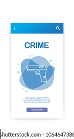 CRIME INFOGRAPHIC CONCEPT