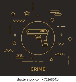 Crime and Law Concept