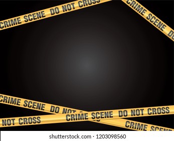 Crime Scene Do Not Cross vector