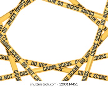 Crime Scene Do Not Cross vector