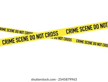 Crime scene do not cross tape line 3D Design
