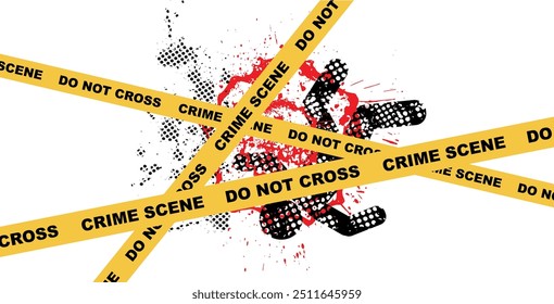 crime scene do not enter text