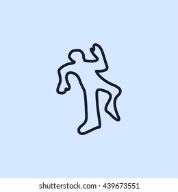 crime scene icon