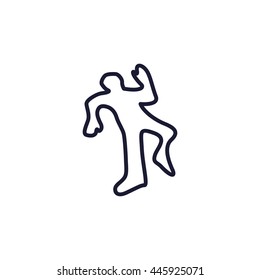 crime scene icon