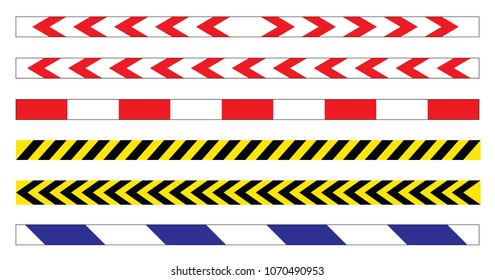 Crime scene, place. Caution, stop halt allowed area. Do not enter, danger warning Flat vector safety 
 area sign. Do not walking or walk. Emergency. police tape.