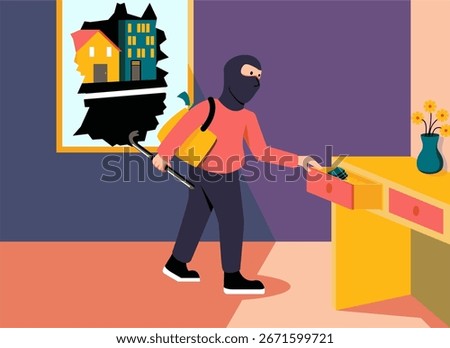 a crime scene that commonly occurs in a particular city or place
