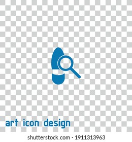 crime vector icon on an abstract background
