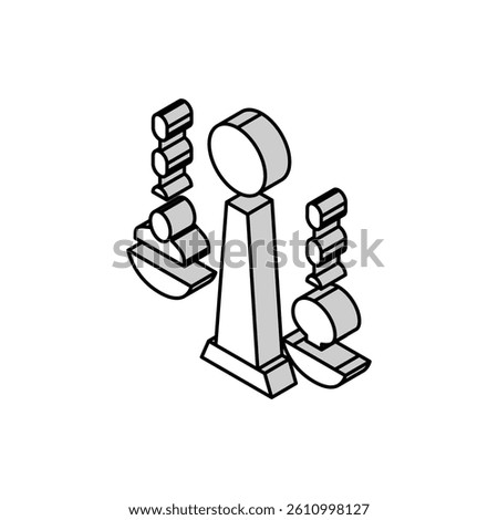 crimes against morality isometric icon vector. crimes against morality sign. isolated symbol illustration