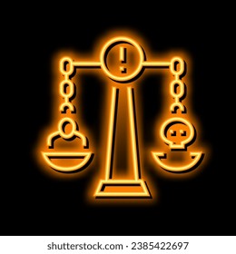 crímenes contra la moralidad neon light sign vector. ilustración de delitos contra la moral
