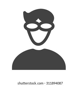 Criminal, handcuffs, arrested icon vector image.Can also be used for law and order. Suitable for mobile apps, web apps and print media.