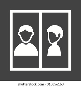 Criminal, handcuffs, arrested icon vector image.Can also be used for law and order. Suitable for mobile apps, web apps and print media.