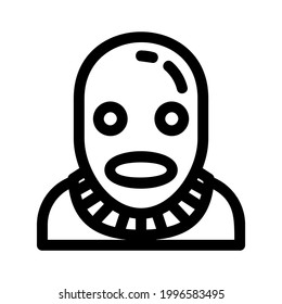 criminal icon or logo isolated sign symbol vector illustration - high quality black style vector icons
