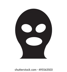 Criminal Mask Icon Illustration Design Stock Vector (Royalty Free ...