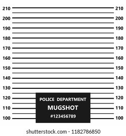 Mugshot Height Chart Images, Stock Photos & Vectors | Shutterstock