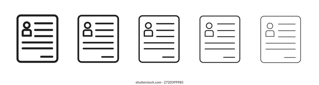 Icono de registro criminal elemento de diseño de Vector Vector eps 10